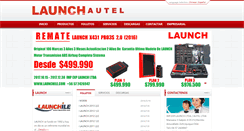 Desktop Screenshot of launchile.com